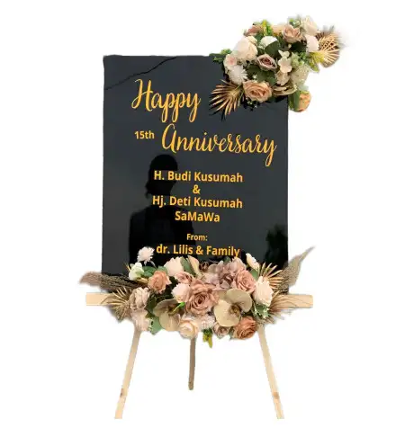 Papan Bunga Akrilik Banjar Negara