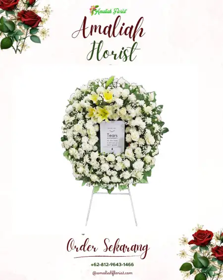 Krans Bunga Duka Banjar Negara